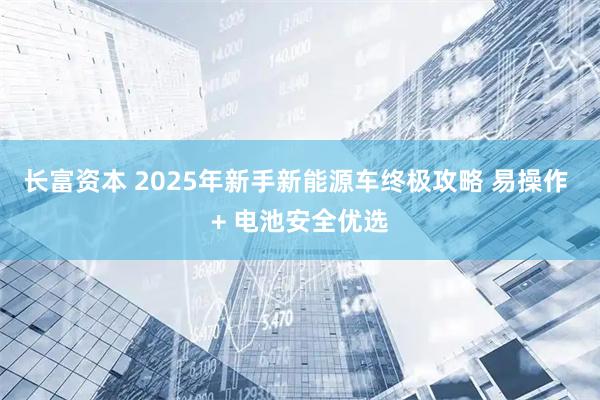 长富资本 2025年新手新能源车终极攻略 易操作 + 电池安全优选