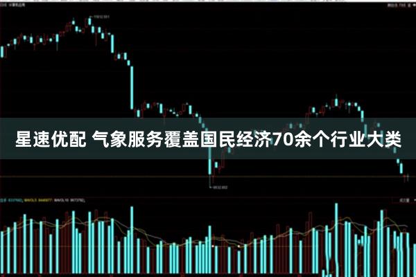 星速优配 气象服务覆盖国民经济70余个行业大类