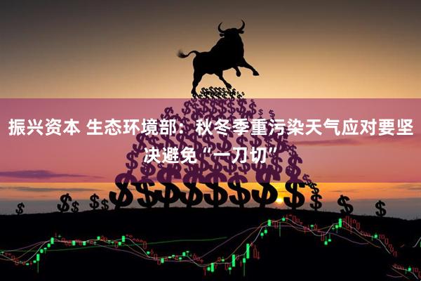 振兴资本 生态环境部:秋冬季重污染天气应对要坚决避免“一刀切”